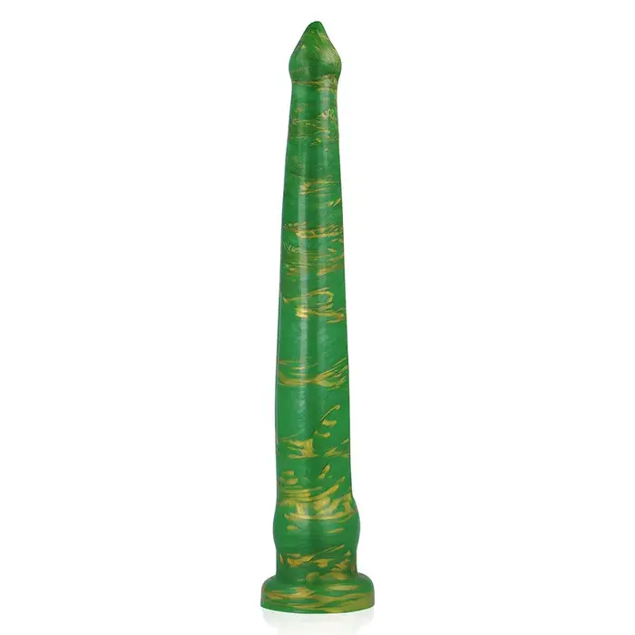 Dildo EPIC HYLOS Green Flash — ergonomisks dizains Photo 8