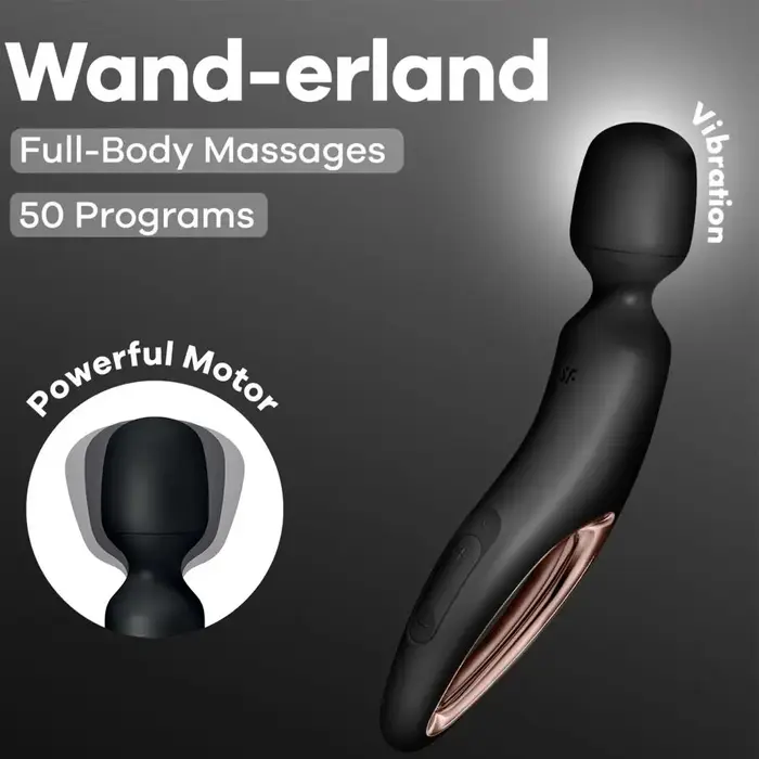 SATISFYER Wand Erland vibrējošs nūjas massazeris Photo 6