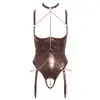 abierta fina Shelf Bra Body S — brownish Photo 8