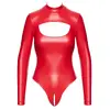 Noir Body red S — обтягивающее боди с длинными рукавами Photo 4