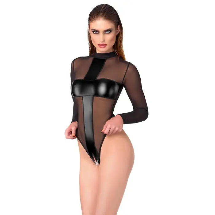 Noir Body Cross XL — боди с длинным рукавом Photo 2