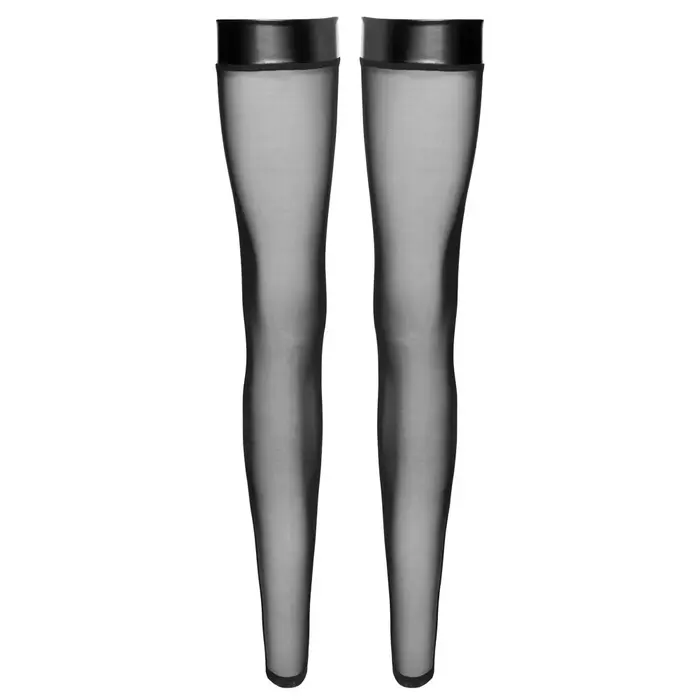 Thigh-highs Noir model M — knee/thigh stockings Photo 4