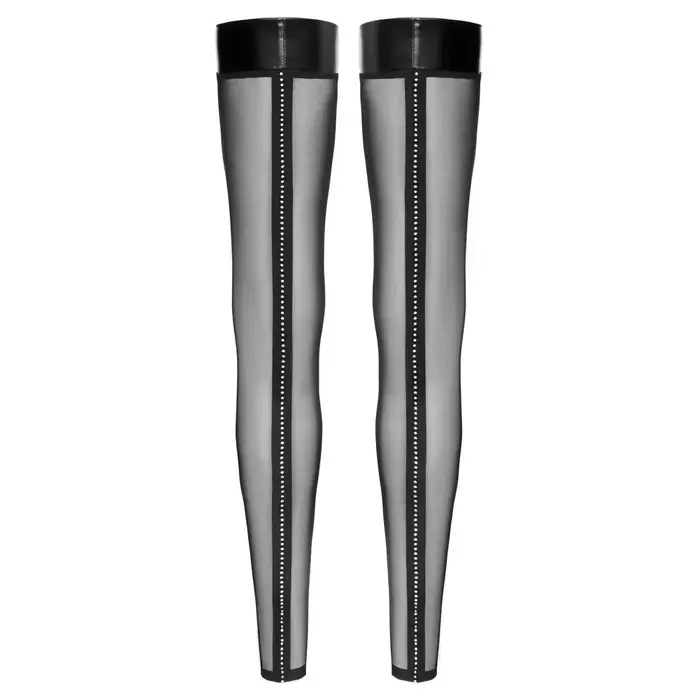Thigh-highs Noir model M — knee/thigh stockings Photo 5