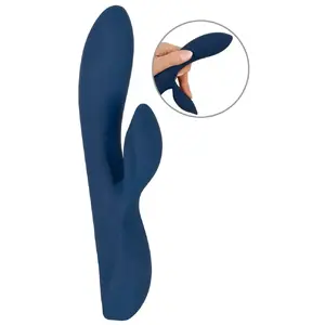 Zaķa vibrators Magic Shiver ADV24 — silikons, ūdensizturīgs, kopējais garums 20 cm, ievades garums 11,3 cm, Ø 3,5 cm, uzlādējams