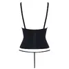 Корсет с открытой чашкой Cottelli Collection Corset Open Cup S Photo 8