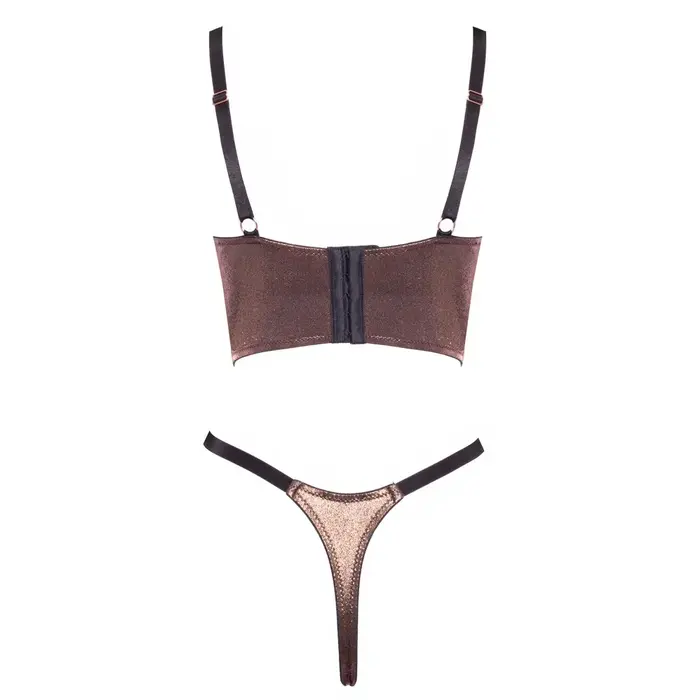 Apakšveļas komplekts abierta fina Shelf Bra Set L Photo 8