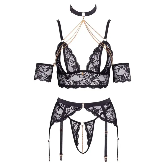 Suspender set Abierta Fina 22515071031, size M Photo 10