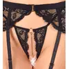 Apakšveļas komplekts abierta fina Top Suspender Set L Photo 9