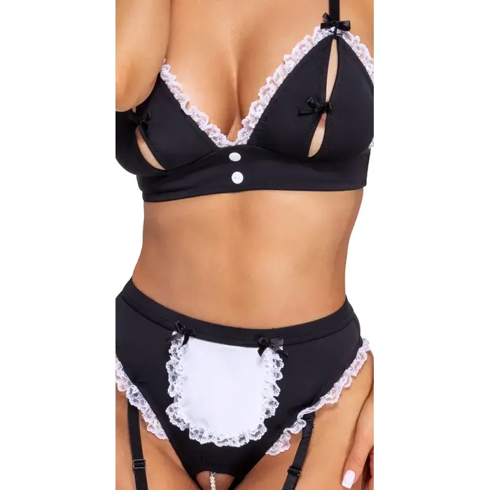 Lingerie set Cottelli Collection Maid Set – XL Photo 4