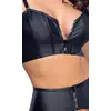 Lingerie set Cottelli Collection Top Set rhinestone zip Photo 5