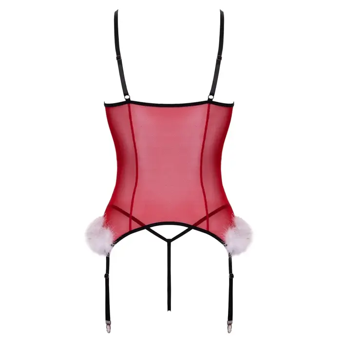 Basque lingerie Cottelli Collection X-Mas Basque S/M Photo 5