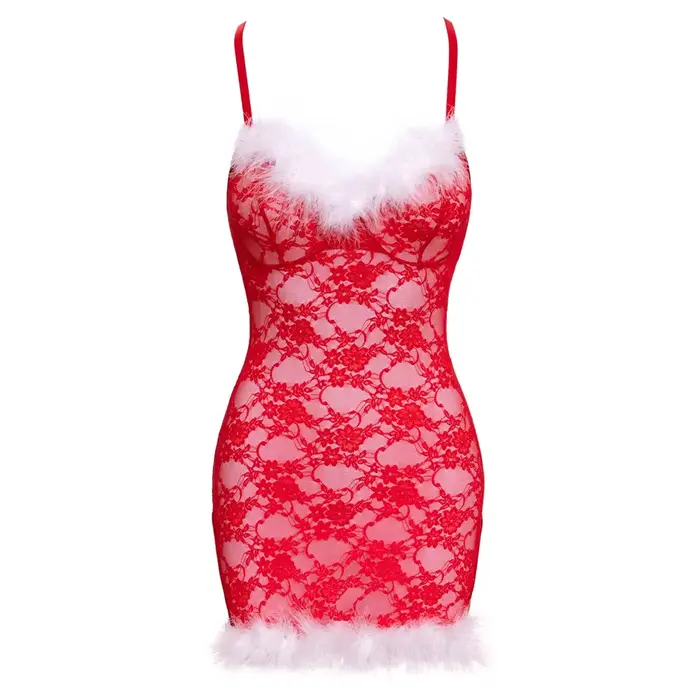 Cottelli Collection X-Mas Dress S/M сорочка Photo 6