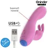 Vibrators ONINDER CUTE Love Bunny — G‑punkts un klitors Photo 6