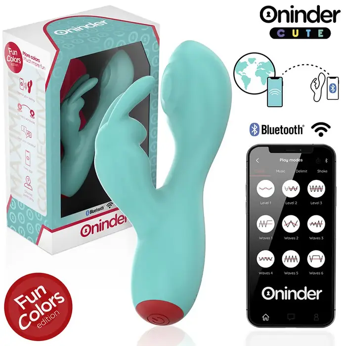 G-spot un klitora vibrators ONINDER CUTE LOVE BUNNY Photo 2