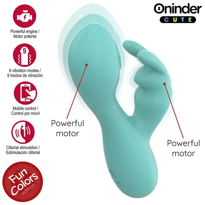 G-spot un klitora vibrators ONINDER CUTE LOVE BUNNY Photo 5