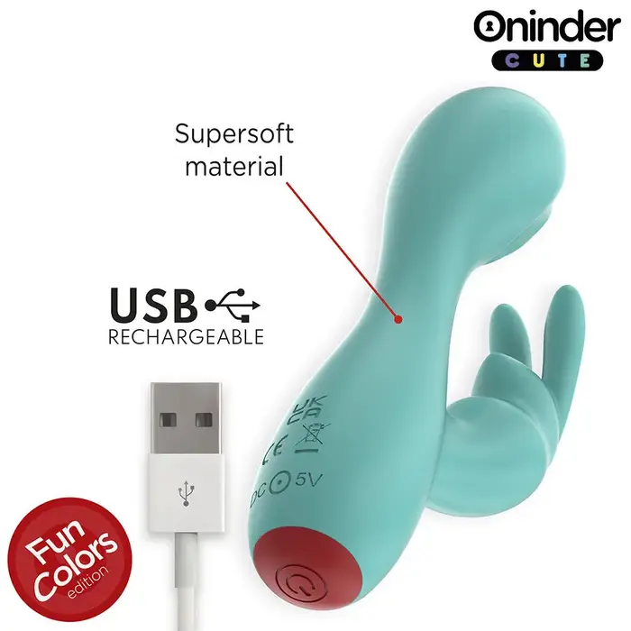 G-spot un klitora vibrators ONINDER CUTE LOVE BUNNY Photo 6