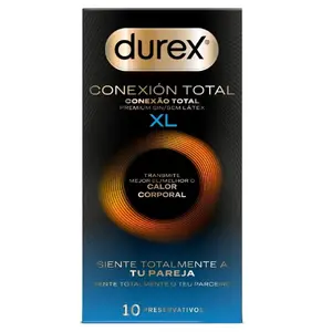 Презервативы Durex Total Connection XL Ultra Fine Plus — без латекса, 10 шт.