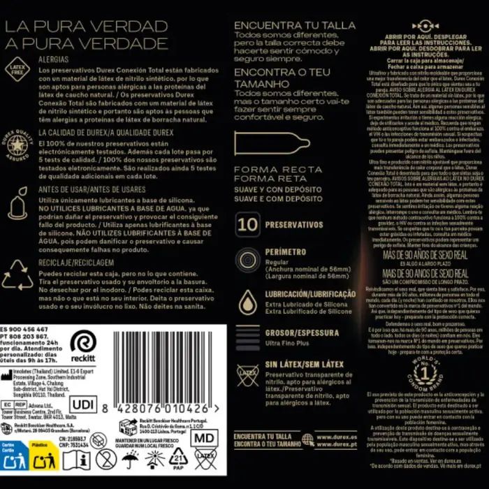 Презервативы Durex Total Connection XL Ultra Fine Plus Photo 5
