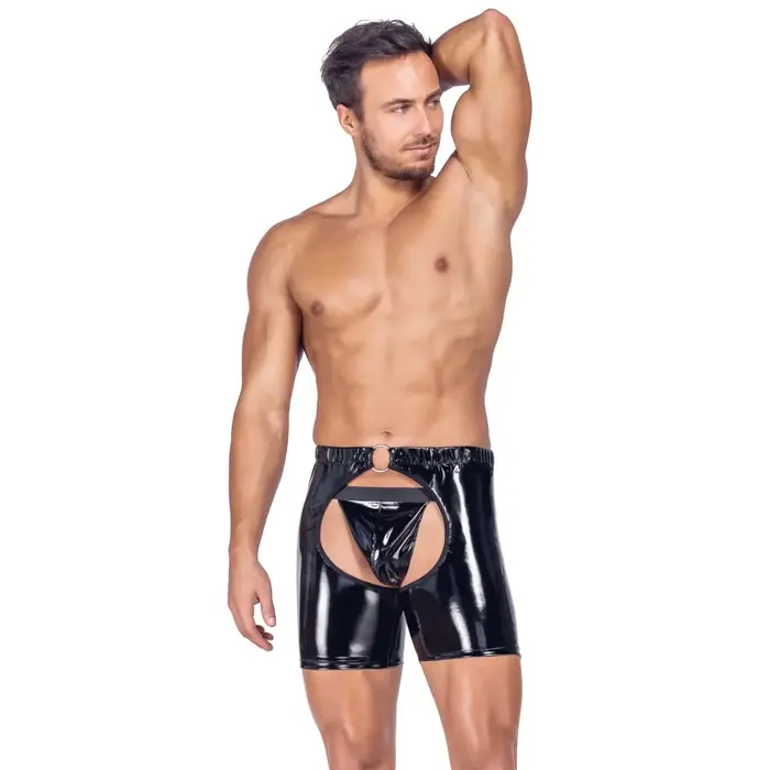 Men's Vinyl Chaps Black Level 28905501711, size M Photo 3