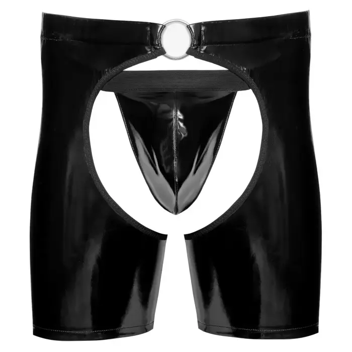 Men's Vinyl Chaps Black Level 28905501711, size M Photo 7