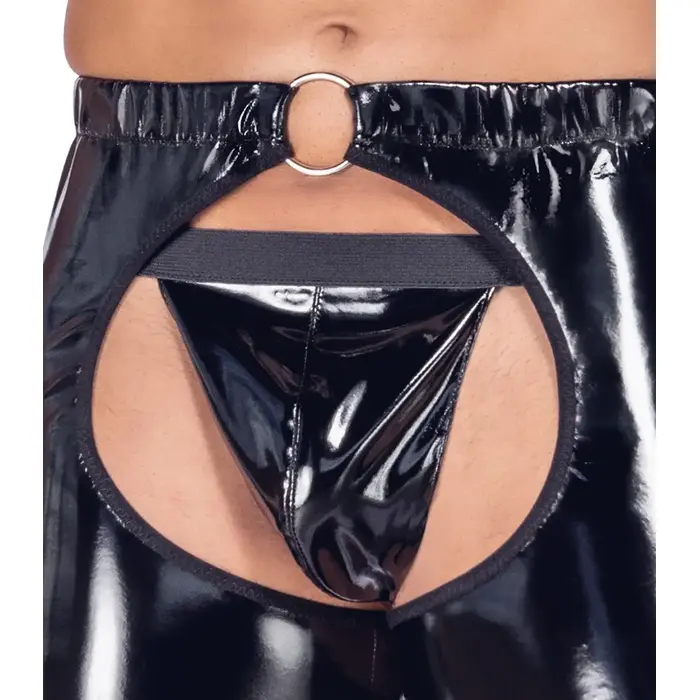 Men's vinyl chaps Black Level 28905501721 Photo 6