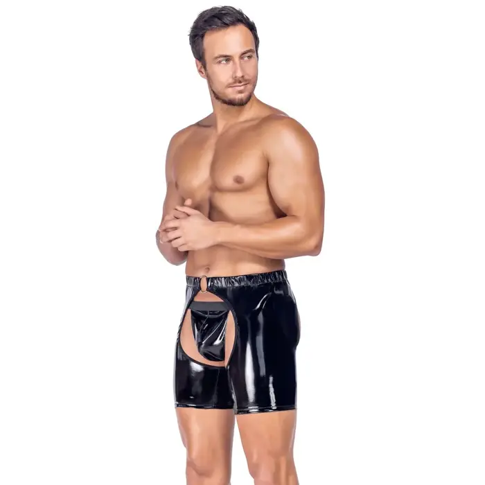 Men's vinyl chaps Black Level 28905501731 XL Photo 4