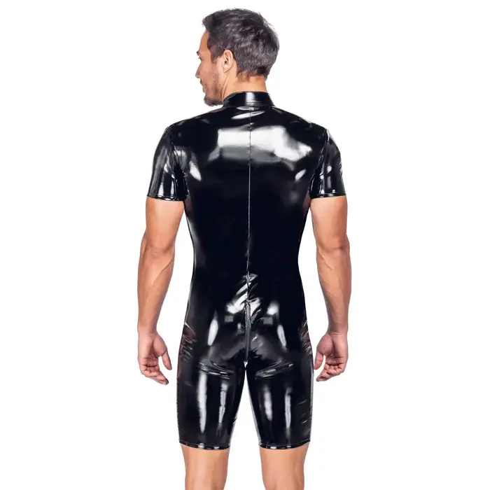 Men's playsuit Black Level Short Vinyl Playsuit XL Photo 4