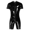 Men's playsuit Black Level Short Vinyl Playsuit XL Photo 7