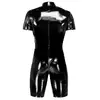 Men's playsuit Black Level Short Vinyl Playsuit XL Photo 8