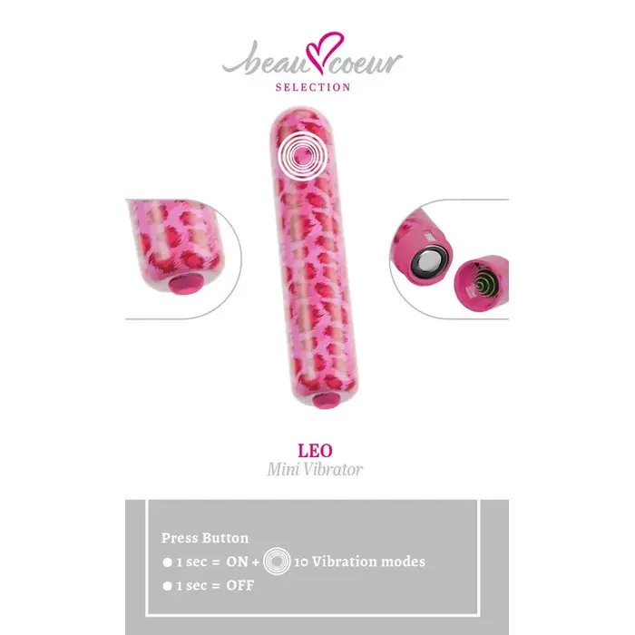 Vibrators beau cœur Leo Mini — kompakts personīgais vibrators Photo 7