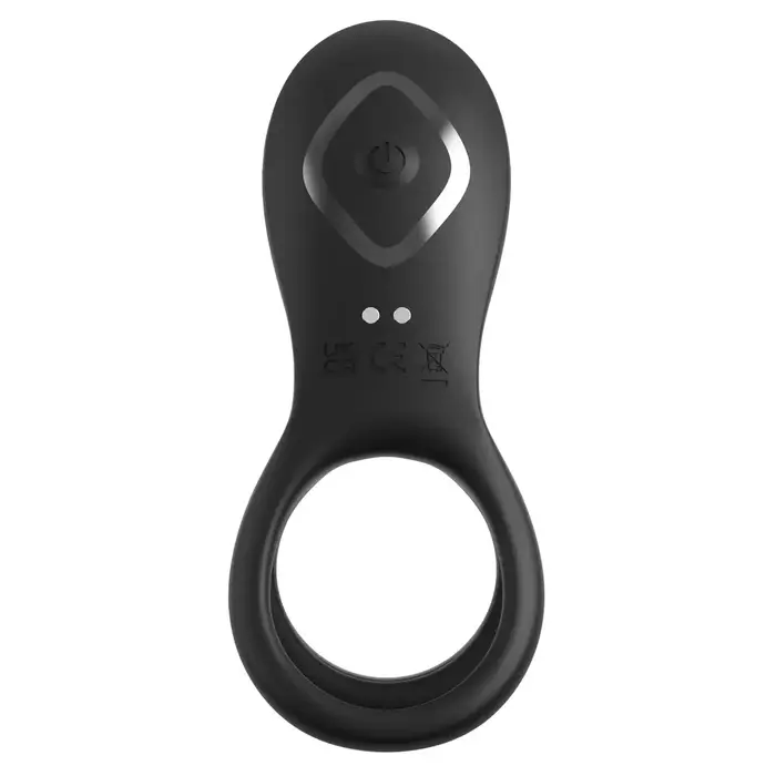 fantasy c-ringz Couples Cage Pro Black — silicone penis sleeve Photo 4