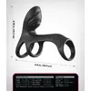 fantasy c-ringz Couples Cage Pro Black — silicone penis sleeve Photo 6