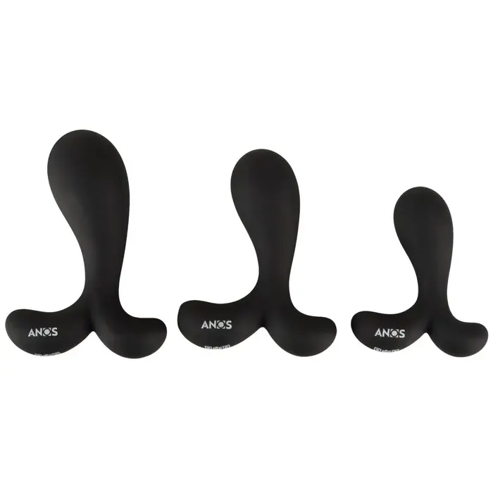 Butt Plug Training Set ANOS — three silicone plugs S/M/L Photo 5