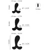 Butt Plug Training Set ANOS — three silicone plugs S/M/L Photo 8