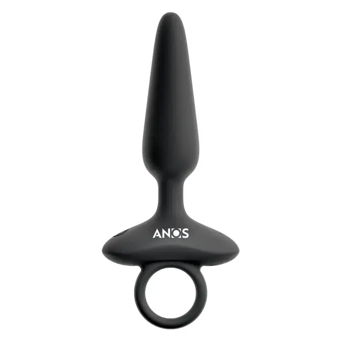 Анальная пробка ANOS Flexible Butt Plug Vibrat Photo 2