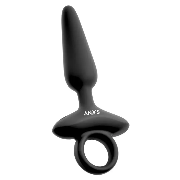 Анальная пробка ANOS Flexible Butt Plug Vibrat Photo 4