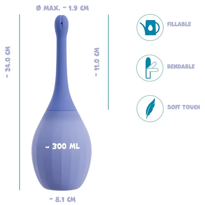 You2Toys Anal Douche Bendable — силиконовая анальная груша Photo 10