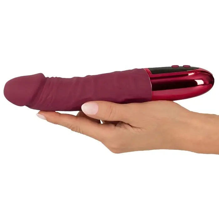 Vibrator beau cœur Varelo Natural — rechargeable, 23 cm Photo 7