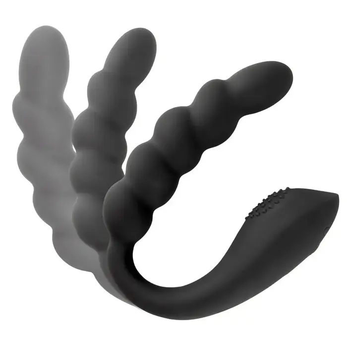 Vibrator Black Velvets Bendable Dual Stimulator Photo 9