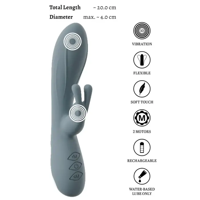 Vibrators beau cœur Velina Rabbit Vibra Photo 11