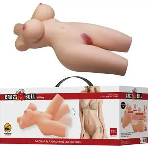 Торс секс-куклы Crazy Bull D-243855 — реалистичный женский торс с вагинальным и анальным входом, вес 5,5 кг