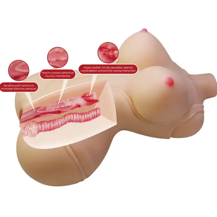 Sex toy torso CRAZY BULL Diana — 5 kg Photo 7