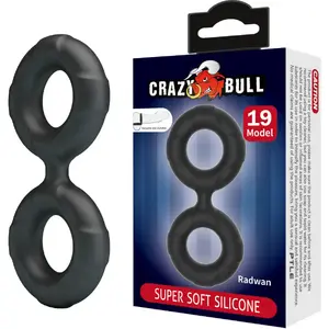 Love ring Crazy Bull Radwan Double Silicone Ring Model 19 — double-layer silicone, comfortable fit
