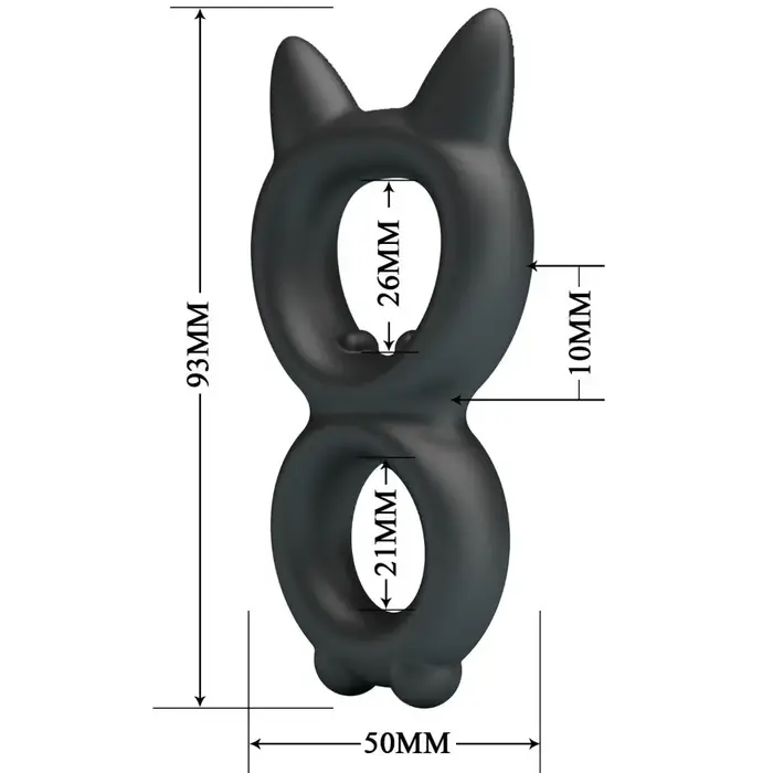 Силиконовое кольцо crazy bull Toran Double Model 20 Photo 6