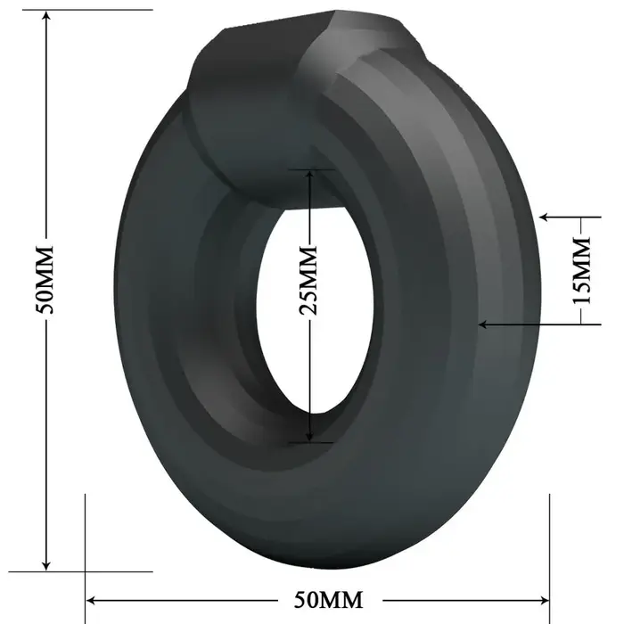 Silicone comfort ring Crazy Bull Kayke Model 2 Photo 6