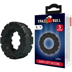 Silicone ring Crazy Bull Laiden Model 5 — flexible comfortable design, durable silicone