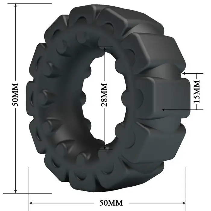 Silicone ring Crazy Bull Laiden Model 5 Photo 6