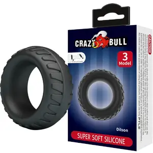 Silicone ring Crazy Bull Dilson Model 3 — flexible durable everyday wear
