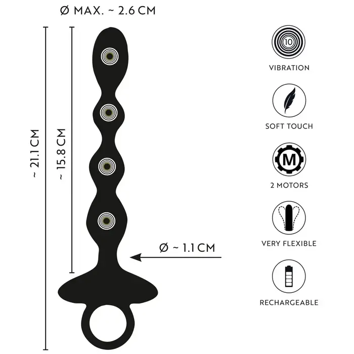 Анальные бусы ANOS Flexible Anal Beads 54051650000 Photo 10