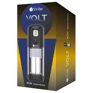 Masturbators IKON VOLT no snail vibe — automātisks vibrators ar sildīšanu, masāžu, USB‑C, garums 27 cm